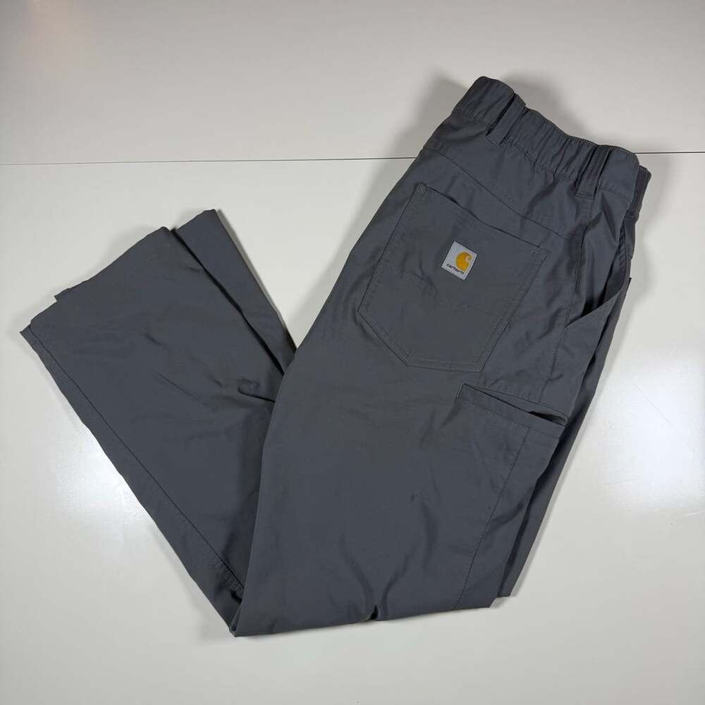Carhartt Relaxed Fit Gray Utility Cargo Pants Size L Regular